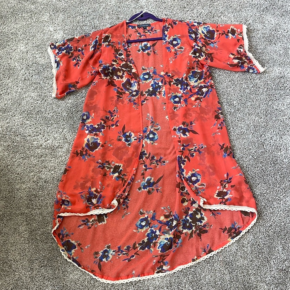Floral kimono